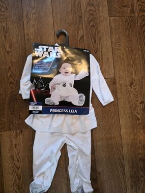 Star Wars Princess Leia Infant Costume - White
